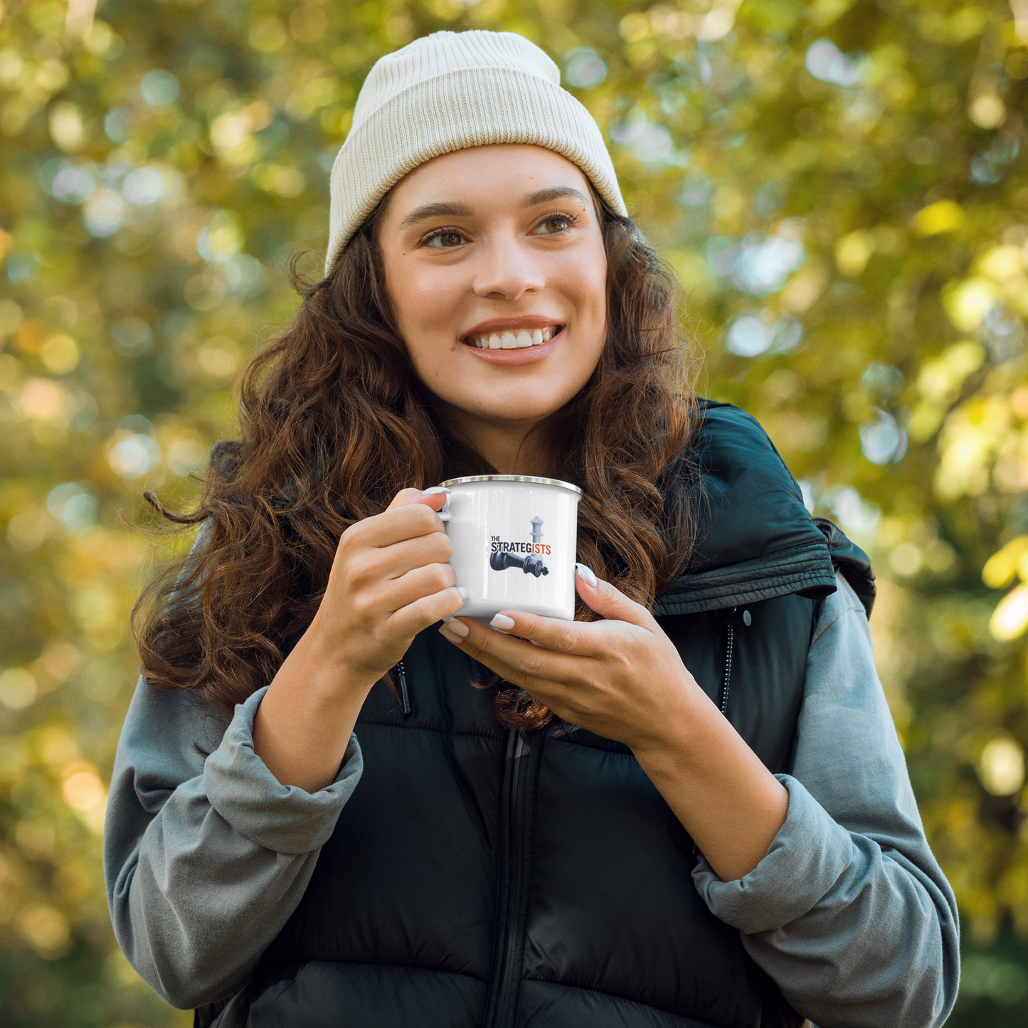 Victory Enamel Mug