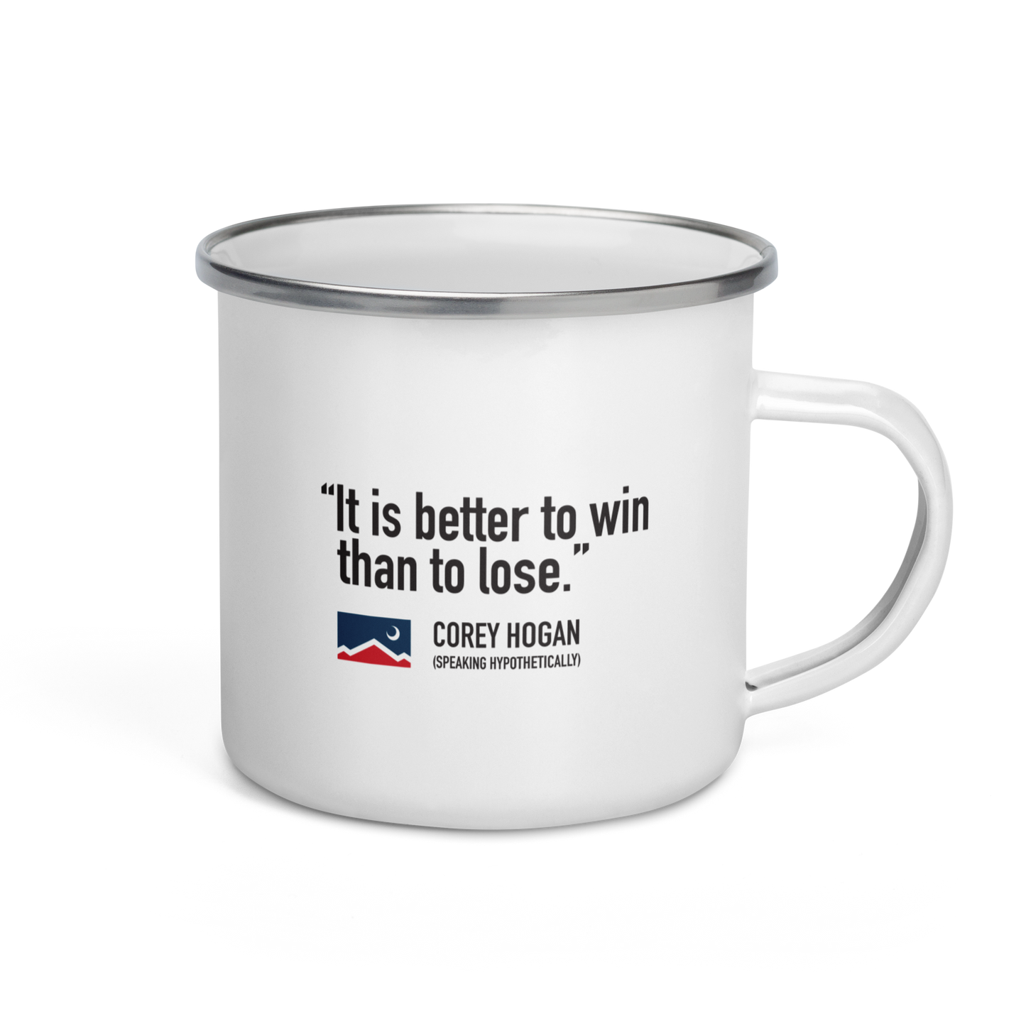 Victory Enamel Mug