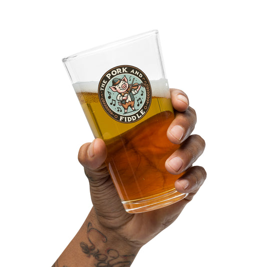 Pork and Fiddle "Pint" Glass